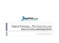 Digital Printing - The best you can give to Your printing Need