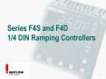 1/4 DIN Ramping Controllers F4 Ramping Controllers F4