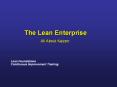 The Lean Enterprise All About Kaizen Lean Foundation