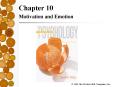 Chapter 10 Motivation and Emotion Emotion: Sociocultura