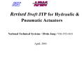 Revised Draft JTP for Hydraulic & Pneumatic Actuator