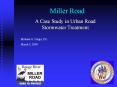 Miller Road A Case Study in Urban Road Stormwater Treatmen