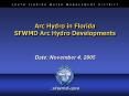 Arc Hydro in Florida SFWMD Arc Hydro Developments Dat