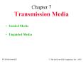 Transmission Media Guided Media Unguided Media Th