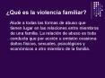  Qu  es la violencia familiar? Alude a todas las formas d