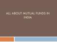 Types of Mutual Funds in India
