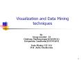Visualization and Data Mining techniques By- Group number