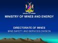 republic of namibia ministry of mines and energy directorat