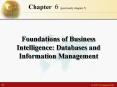 6 (previously chapter 5) Chapter Foundations of Busines