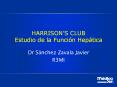 HARRISON S CLUB Estudio de la Funci n Hep tica Dr S nche