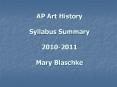 AP Art History Course Description The AP Art History cours