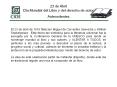 23 de Abril D a Mundial del Libro y del derecho de auto
