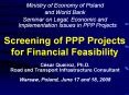 and World Bank Seminar on Legal, Economic and Implementatio