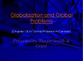 Globalization and Global Problems (Chapter 13) in  Socia