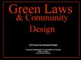 Green Laws Green Laws & Community Design LSU Green La