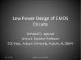Low Power Design of CMOS ...  CMOS Leakage and Glitc