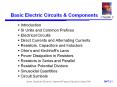 Basic Electric Circuits & Components Chapter 2 Introductio
