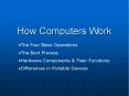 How Computers Work The Four Basic Operations The Boo