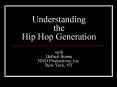 Understanding the Hip Hop Generation with Delbert Boone NN