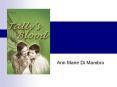 Tally s Blood Ann Marie Di Mambro Heart-wrenching tale o