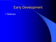 Early Development Gametes Sperm Egg Lecithal = Yol