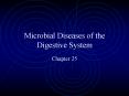 Microbial Diseases of the Digestive System Chapter 25 Norma