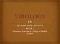 Virology by ORIBA DAN LANGOYA
