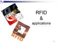 RFID & applications        :                               