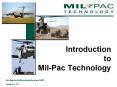 Introduction to Mil-Pac Technology Version 1.01 Integrate