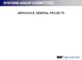 systems group committees aerospace general projects * * * 