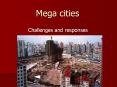 Mega cities Challenges and responses Challenges List som