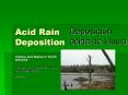Deposici n  cida de Lluvia Acid Rain Deposition History an