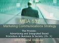 Marketing Communications Strategy The Process: Advertisin