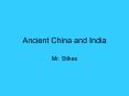 SSWH2 The student will identify the major achievements o