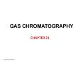 GAS CHROMATOGRAPHY CHAPTER 21 Gas Chromatography Produce