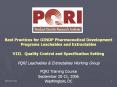 Best Practices for OINDP Pharmaceutical Development Program