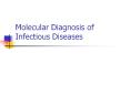 Molecular Diagnosis of Infectious Diseases Why use 