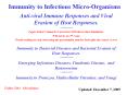 Immunity to Infectious Micro-Organisms Anti-viral Immun