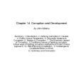 Chapter 14 Corruption and Development by John Mbaku Summar