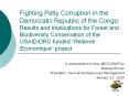 Fighting Petty Corruption in the Democratic Republic of th