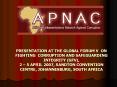 presentation at the global forum v on fighting corruptio