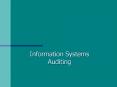 Information Systems Auditing Information System