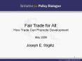 Fair Trade for All: How Trade Can Promote Development Ma