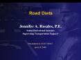 Overview What is a  Road Diet  Road Diet Handbook Cas