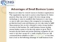 Advantages of Small Business Loans