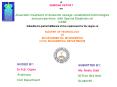 A SEMINAR REPORT on Anaerobic treatment of domestic sewag