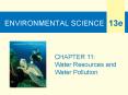 ENVIRONMENTAL SCIENCE 13e CHAPTER 11: Water Resources an