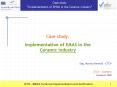 Case study  Implementation of EMAS in the Ceramic industry