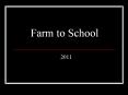 ... Food for Schools Increase the number of food safet