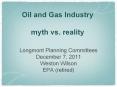 Oil and Gas Industry myth vs. reality Longmont Plannin